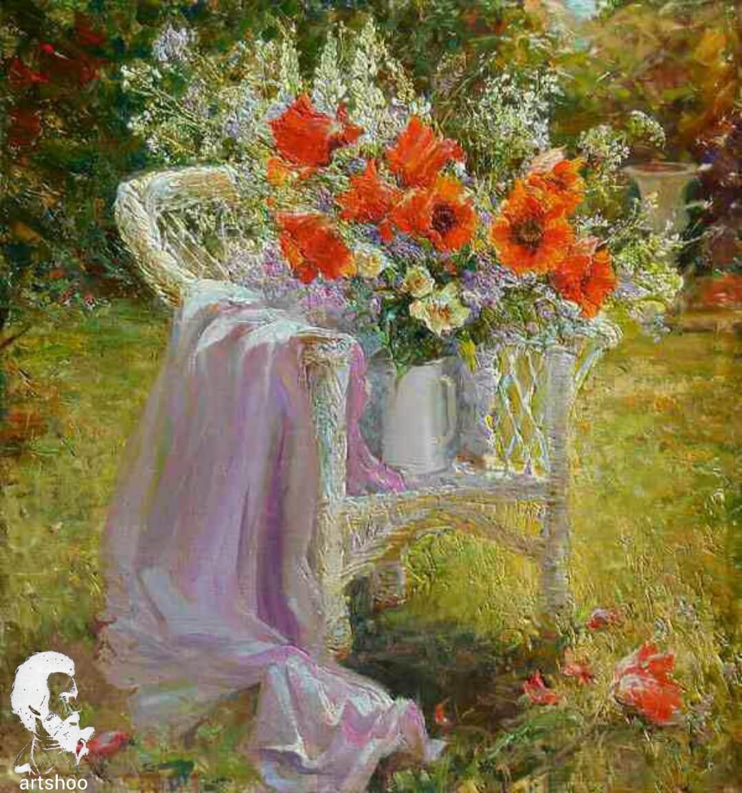 آموزش نقاشی رنگ روغن